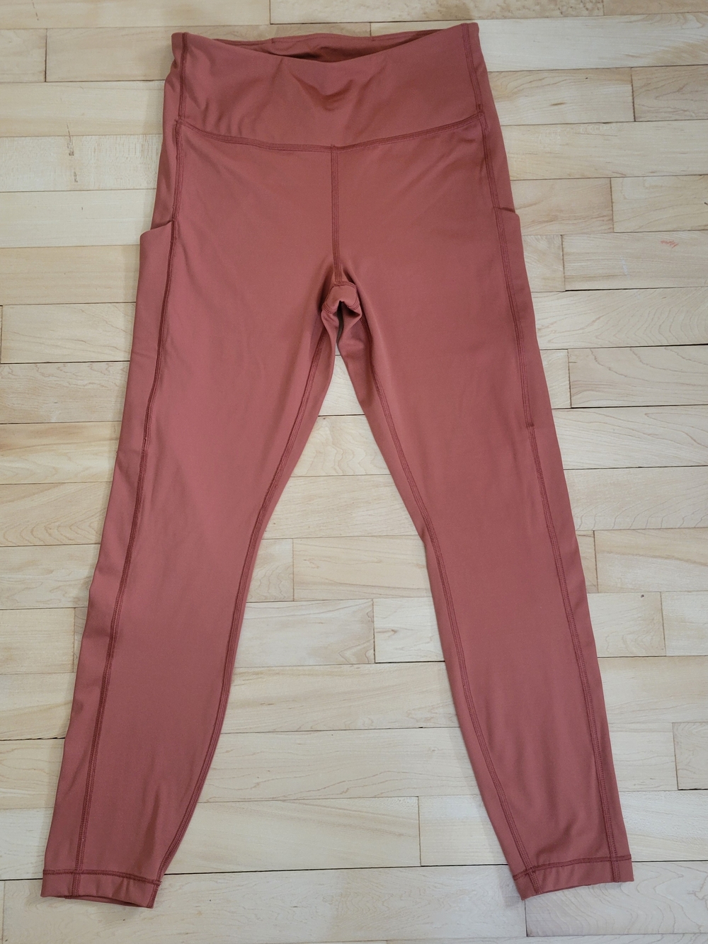 Athleta High-Waist Burnt Orange Leggings Small